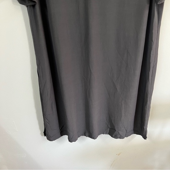 Eileen Fisher Tencel Blend Shift Dress - Picture 4 of 10